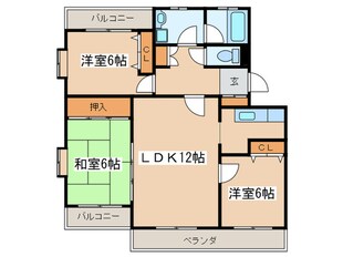 サンコ－トあかね台の物件間取画像